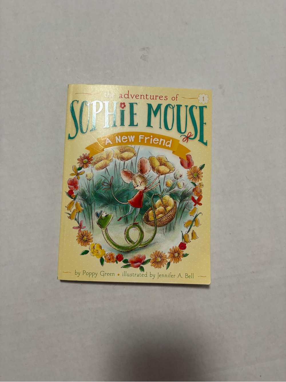 Sophie Mouse: A New Friend Children's Book - Yellow Cover